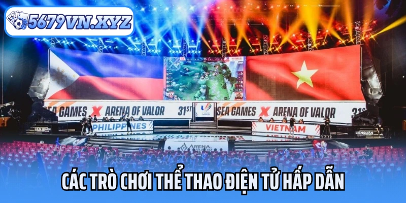 Các trò chơi thể thao điện tử hấp dẫn